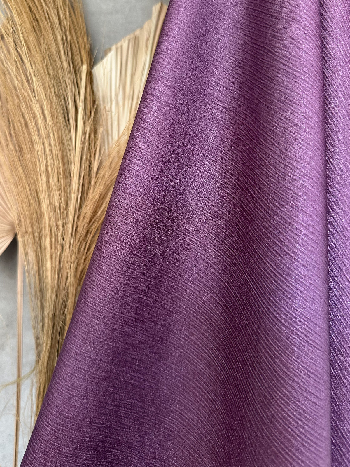 Tela Crepé Crinkle Morado
