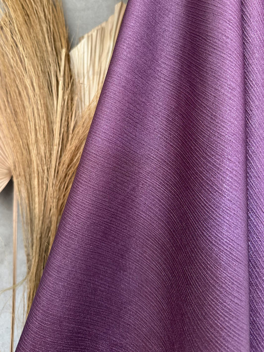Tela Crepé Crinkle Morado