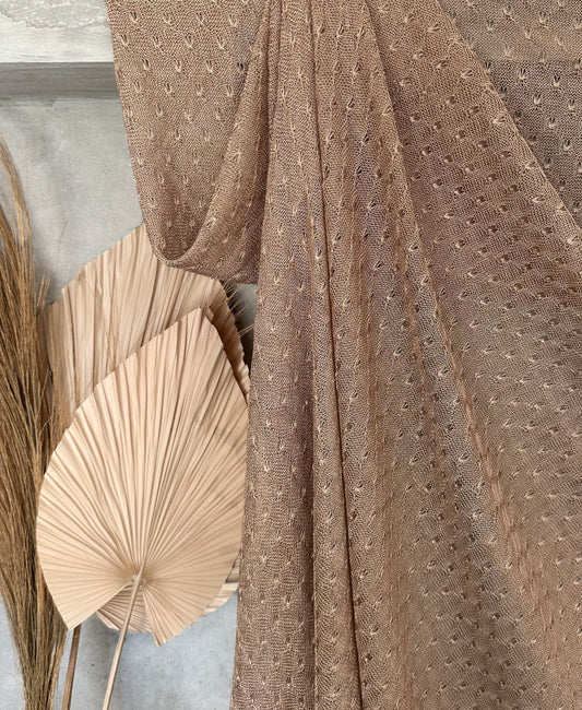 Tejido Calado Rose Gold
